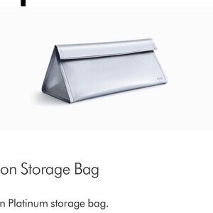 Platinum Home Storage Bag - Sleek Foldable Organizer